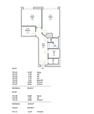 3-Zimmer-Wohnung mieten in Wien – 100 m², € 2.250 – Bild 17 von 18