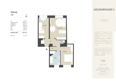3-Zimmer-Wohnung kaufen in Wien – 64,4 m², € 810.000 – Bild 5 von 15