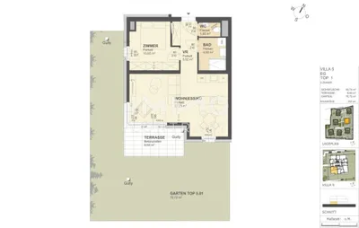 2-Zimmer-Wohnung kaufen in Krems an der Donau – 50,13 m², € 330.000 – Bild 2 von 10