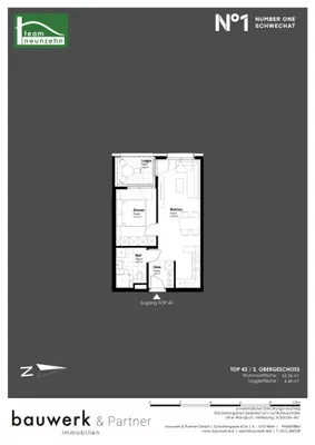 Immobilie kaufen in Bruck an der Leitha – 41,47 m², € 203.400 – Bild 15 von 15