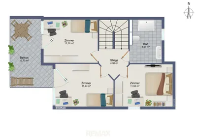 4-Zimmer-Wohnung mieten in Graz – 92,18 m², € 2.182 – Bild 17 von 17