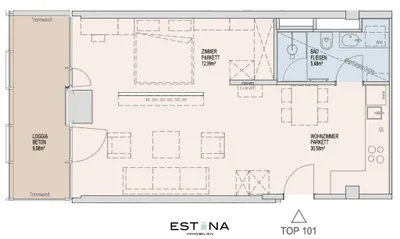 2-Zimmer-Wohnung mieten in Wien – 49,03 m², € 1.550 – Bild 19 von 19