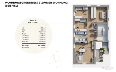 Gewerbeimmobilie kaufen in Deutschlandsberg – 51,12 m², € 141.704 – Bild 4 von 6