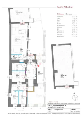 3-Zimmer-Wohnung mieten in Steyr – 91,15 m², € 1.054 – Bild 10 von 10
