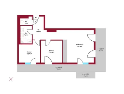 3-Zimmer-Wohnung kaufen in Wien – 90 m², € 799.000 – Bild 13 von 14