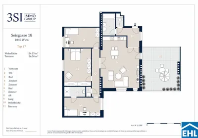 4-Zimmer-Wohnung kaufen in Wien – 124,25 m², € 1.249.000 – Bild 20 von 20