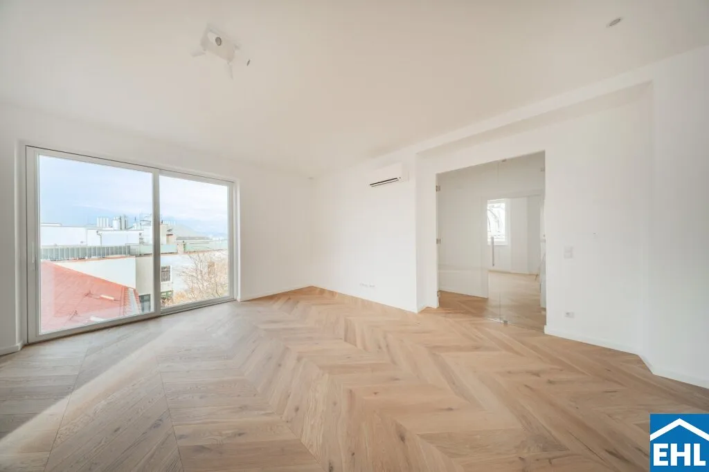 Exklusives Dachgeschossjuwel nahe Alois-Drasche-Park - Erstbezug mit großzügiger Terrasse! – pohled 3
