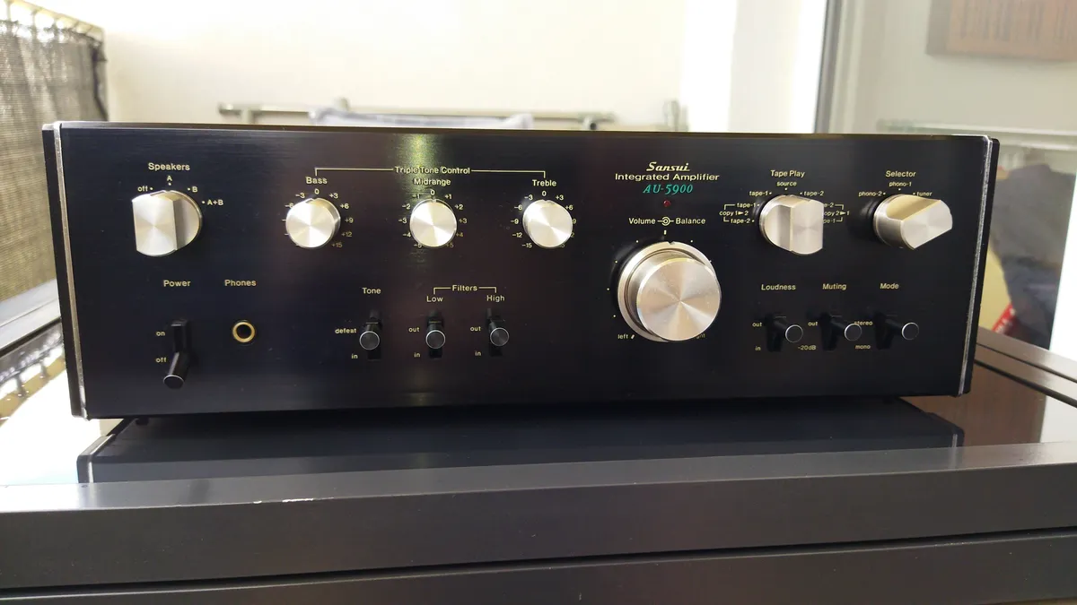Used Sansui AU-5900 Integrated amplifiers for Sale | HifiShark.com