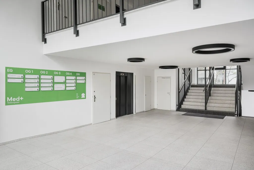 Med+ Trillergasse 8 Top 9+10 – pohled 3