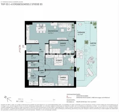 4-Zimmer-Wohnung kaufen in Mödling – 90,7 m², € 459.500 – Bild 7 von 7