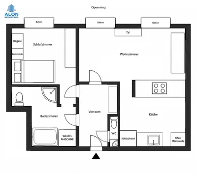 2-Zimmer-Wohnung mieten in Wien – 67 m², € 1.757 – Bild 15 von 15