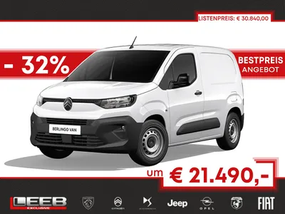 Citroën Berlingo KW M BlueHDi 100 S&S norm. Nutzl. inkl... Transporter / Kastenwagen