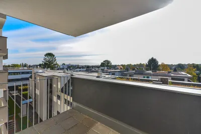 Hofseitig, Hell und Ruhig - Neubauwohnung mit Balkon Nähe Uno City – Bild 3