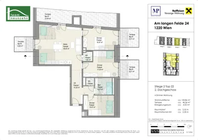 4-Zimmer-Wohnung kaufen in Wien – 105,86 m², € 798.000 – Bild 25 von 25