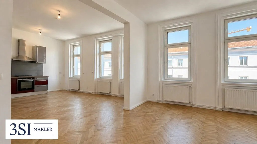 Stilvolle Altbauwohnung im 5. Bezirk - Widok 3