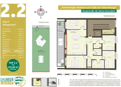 5-Zimmer-Wohnung kaufen in Mödling – 119,28 m², € 699.000 – Bild 29 von 32