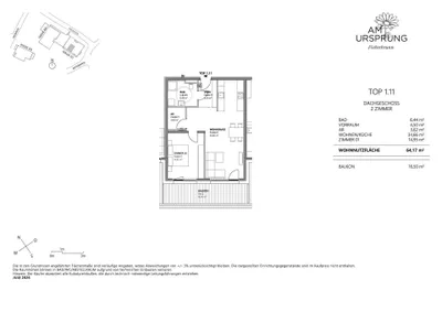 2-Zimmer-Wohnung kaufen in Kitzbühel – 64,17 m², € 449.000 – Bild 6 von 8