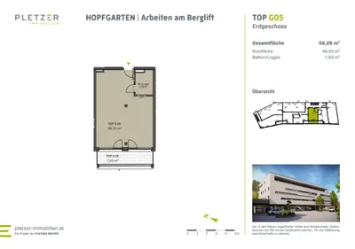 Gewerbeimmobilie kaufen in Kitzbühel – 48 m² – Bild 3 von 3