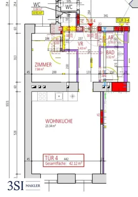 2-Zimmer-Wohnung kaufen in Wien – 42 m², € 199.000 – Bild 12 von 12
