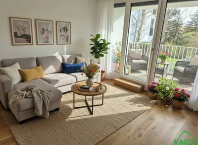 Moderne 2-Zimmer-Wohnung mit Loggia, Einbauküche & Garage!!! – Bild 3