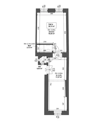 1-Zimmer-Wohnung kaufen in Wien – 38,72 m², € 235.000 – Bild 18 von 21