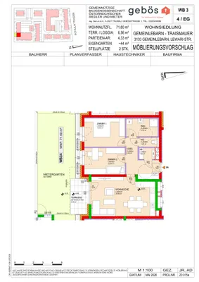 3-Zimmer-Wohnung mieten in Sankt Pölten Land – 71,6 m², € 791 – Bild 7 von 7