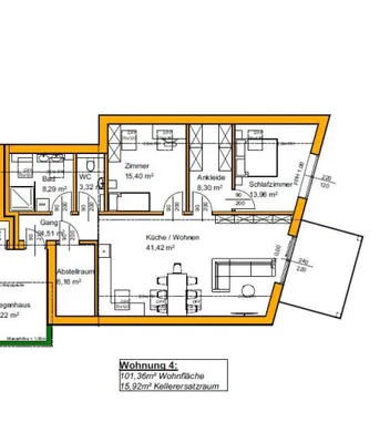 3-Zimmer-Wohnung kaufen in Voitsberg – 101,36 m², € 349.000 – Bild 11 von 11