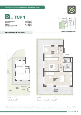 3-Zimmer-Wohnung kaufen in Wien – 67,6 m², € 544.200 – Bild 21 von 21