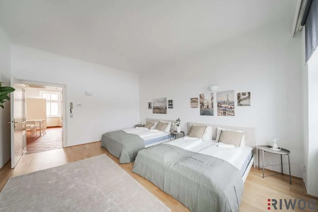 RETRO-CHIC II AIRBNB oder SELBST EINZIEHEN II KOMPLETT MÖBLIERT II ca. 11m² BALKON II SOFORT NUTZBAR II NÄHE U6/AKH/VOLKSOPER/WUK - Ansicht 2