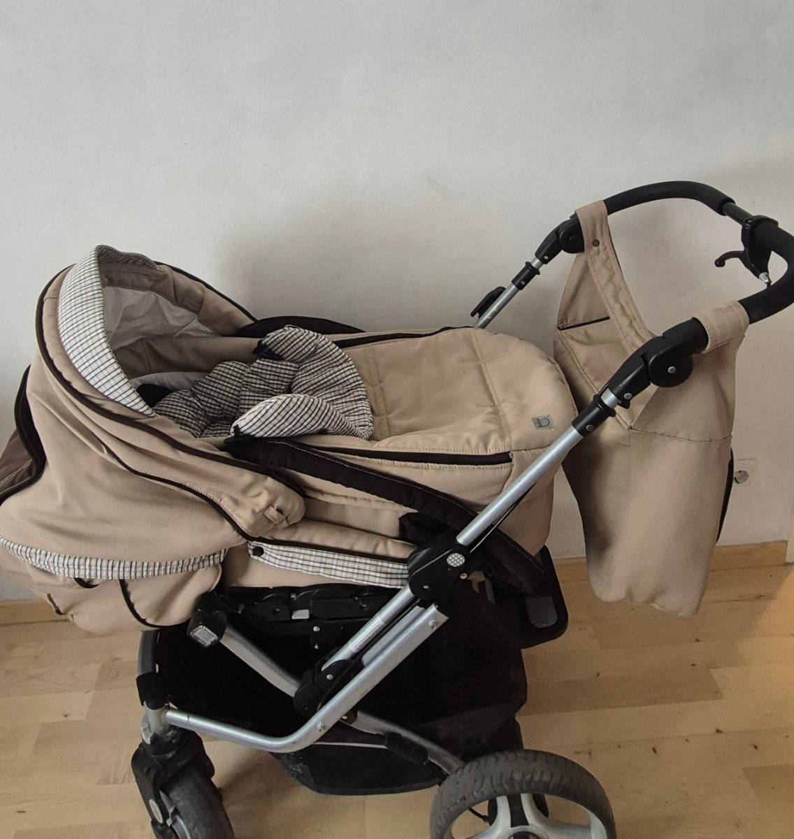 Teutonia Kinderwagen Kombi-Set mit Babywanne & Zubehr - Top Zustand!,   100,- (1100 Wien) - willhaben