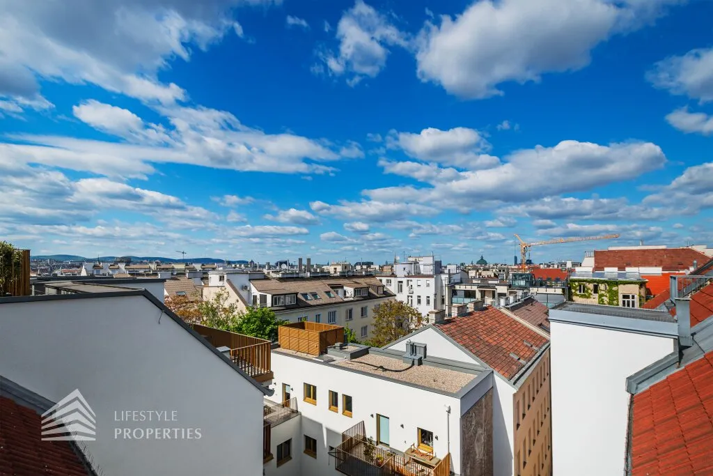 Erstbezug 4-Zimmer Wohnung mit Terrasse im DG, Nähe Wiedner Hauptstraße - Widok 3