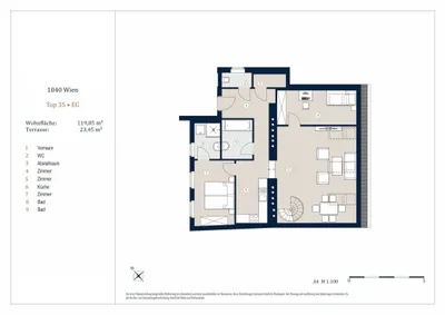 4-Zimmer-Wohnung kaufen in Wien – 119,85 m², € 990.000 – Bild 27 von 28