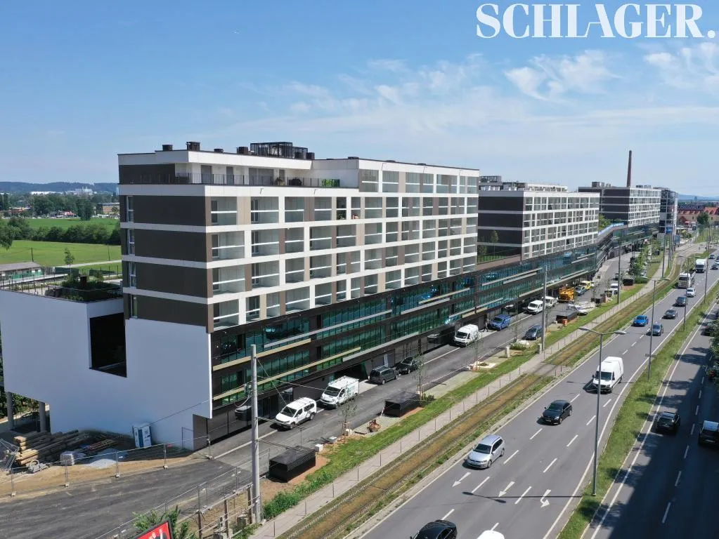 Neubau-Geschäftseinheit im "Brauquartier Puntigam" – pohled 2