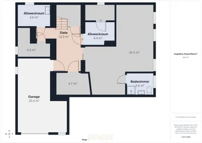 3-Zimmer-Haus kaufen in Bruck an der Leitha – 100 m², € 220.000 – Bild 21 von 22