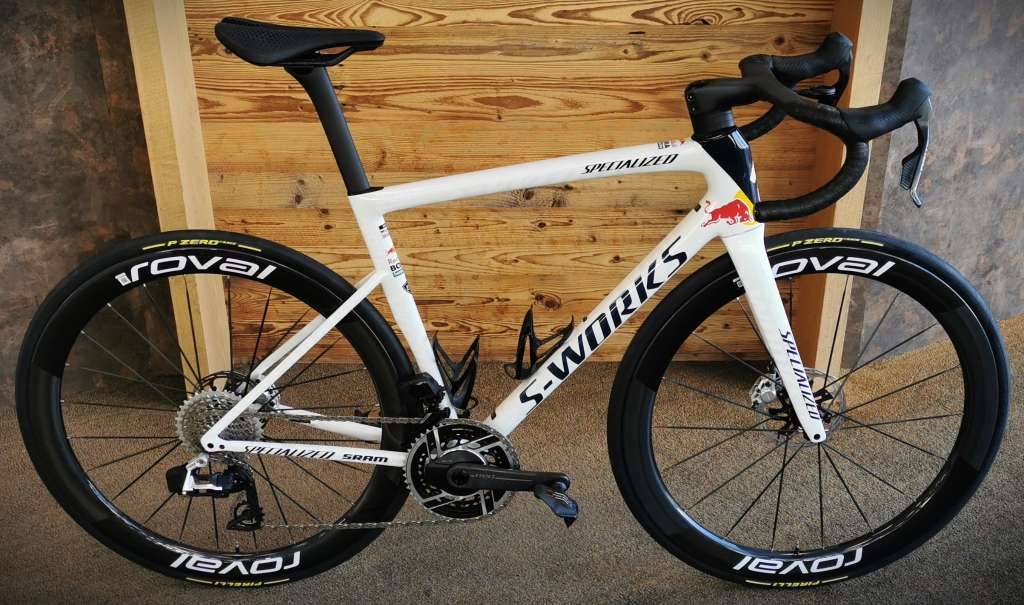 Specialized S-Works Tarmac SL8 SRAM RED AXS Red Bull BORA Hansgrohe Gr.58 (ohne Pedale und Flaschenkörbe)