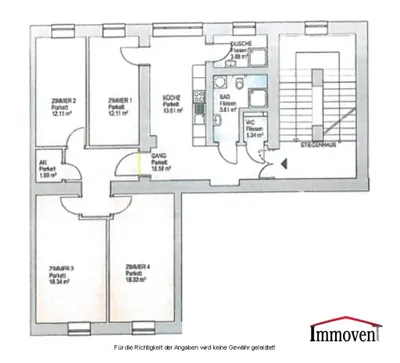 4-Zimmer-Wohnung mieten in Graz – 101 m², € 1.588 – Bild 15 von 15