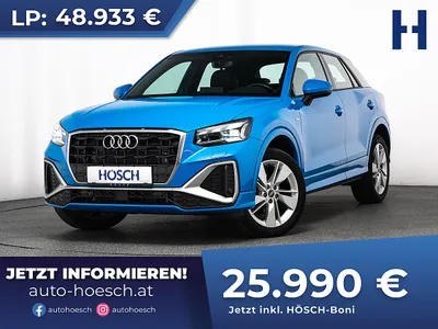 Audi Q2 35 TFSI 2x S-LINE Aut. 18er AHK MATRIX KAMERA