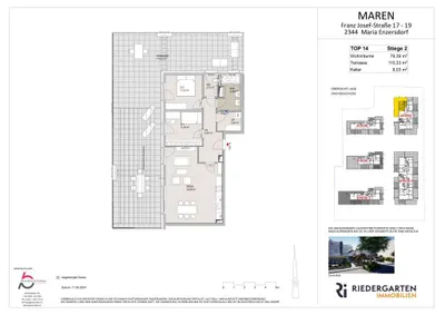 3-Zimmer-Wohnung kaufen in Mödling – 78,55 m², € 659.000 – Bild 19 von 23