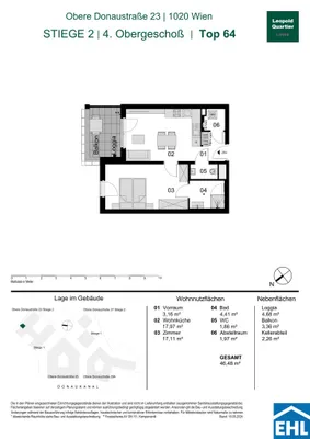 Immobilie kaufen in Wien – 46,48 m², € 480.000 – Bild 29 von 29