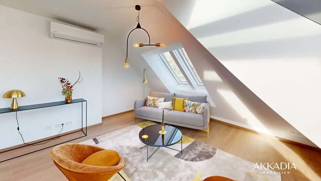 ZUR SCHÖNEN AGNES - Erstbezug: Großzügige 5-Zimmer-Dachgeschoss-Maisonette mit Dachterrasse in Sievering // PROVISIONSFREI - Ansicht 2