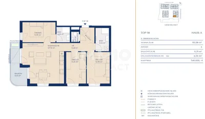 4-Zimmer-Wohnung kaufen in Wien – 83,08 m², € 549.000 – Bild 12 von 12