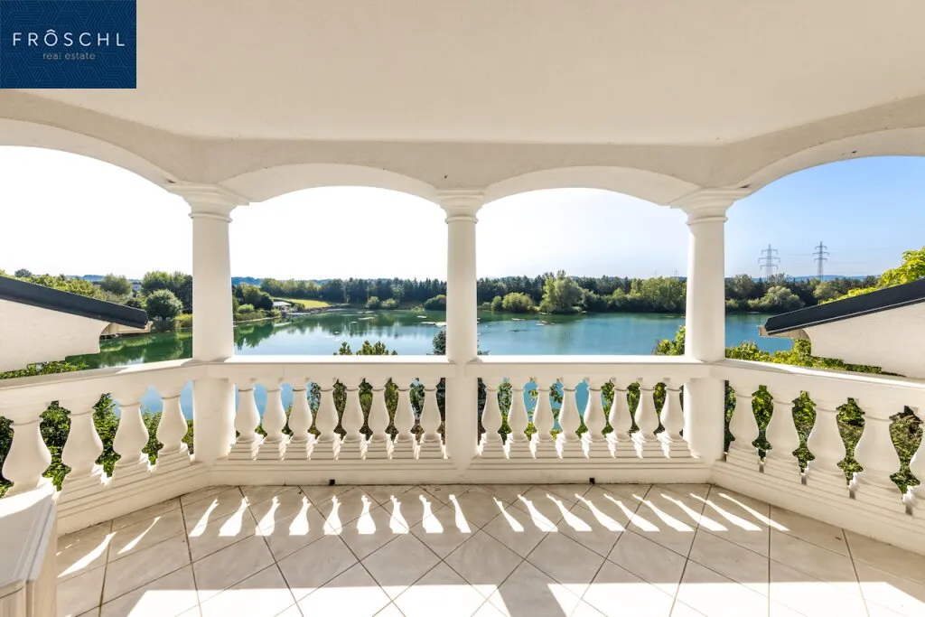 Private Seevilla mit Tennis & Wellness auf 6,2ha - Refugium bei Ybbs an der Donau - Ansicht 2