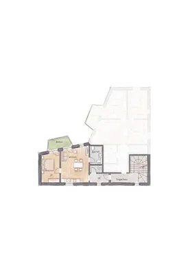 2-Zimmer-Wohnung mieten in Amstetten – 45 m², € 570 – Bild 3 von 6