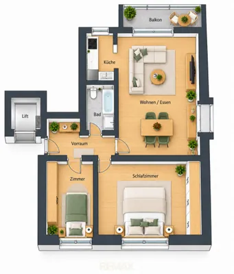 Wohnung mieten in Gmunden – 61 m², € 974 – Bild 14 von 14
