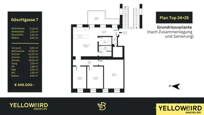 4-Zimmer-Wohnung kaufen in Wien – 88,05 m², € 449.000 – Bild 22 von 23