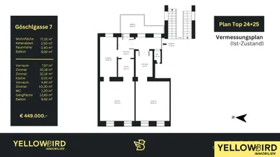 4-Zimmer-Wohnung kaufen in Wien – 88,05 m², € 449.000 – Bild 23 von 23