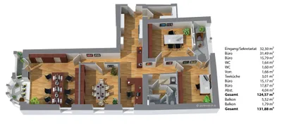 4-Zimmer-Gewerbeimmobilie mieten in Kufstein – 132 m², € 2.395 – Bild 12 von 12