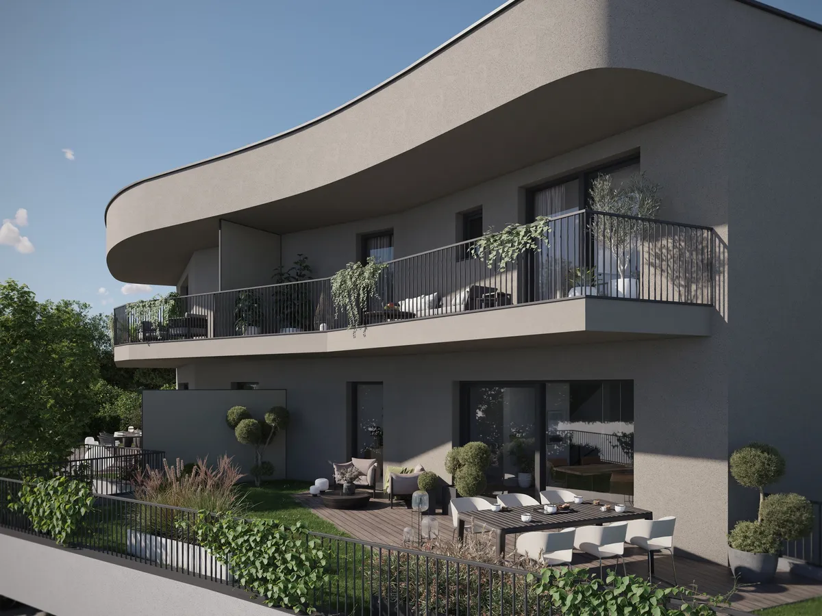 Premium Doppelhaus am Bachlberg - Ansicht 2
