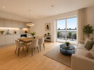 Dachgeschoßwohnung mit großzügiger Terrasse - Neubau-Erstbezug - jetzt vormerken lassen !!! – Bild 2
