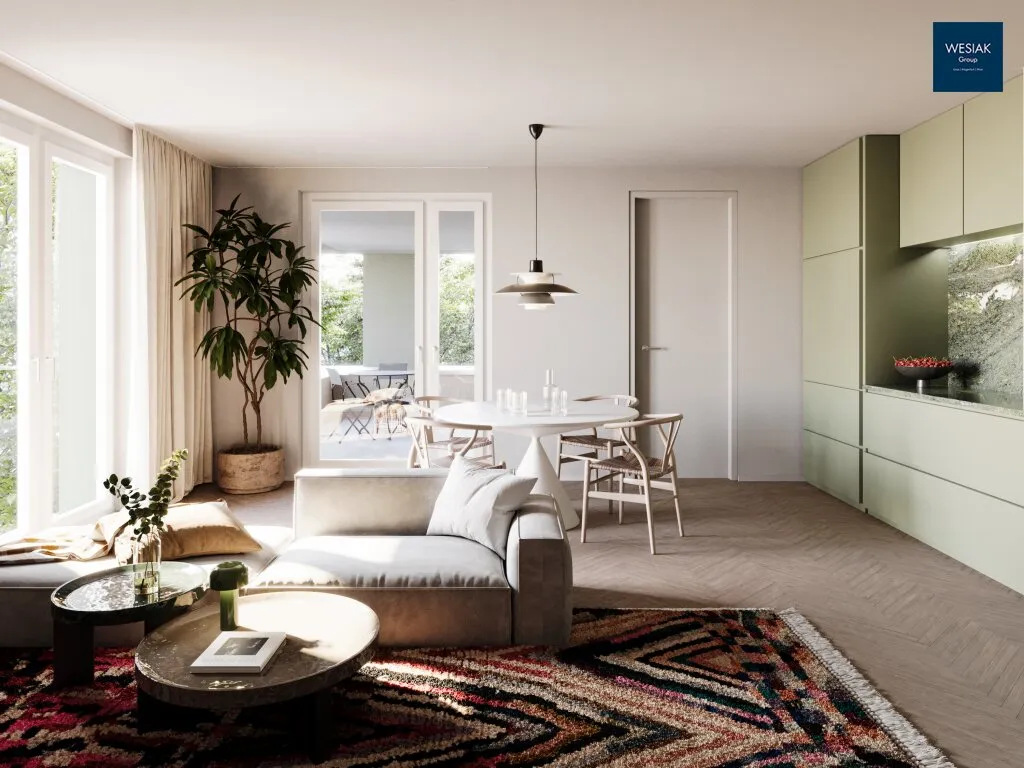 PROVISIONSFREI - Erstbezug in Geidorf - 3 Zimmer Wohnung mit Westbalkon - Ansicht 2